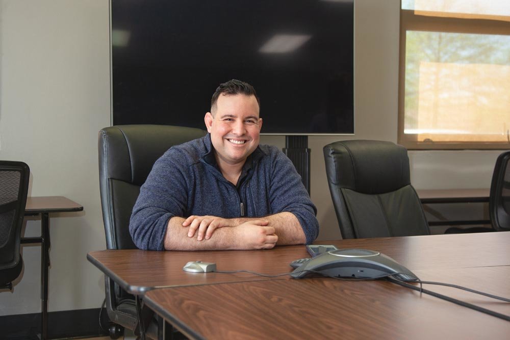 TALKING GROWTH: Language Ninja Solutions owner Ricardo Avilés set a 2019 revenue goal of $20,000 and says the company is already 75% to that mark.